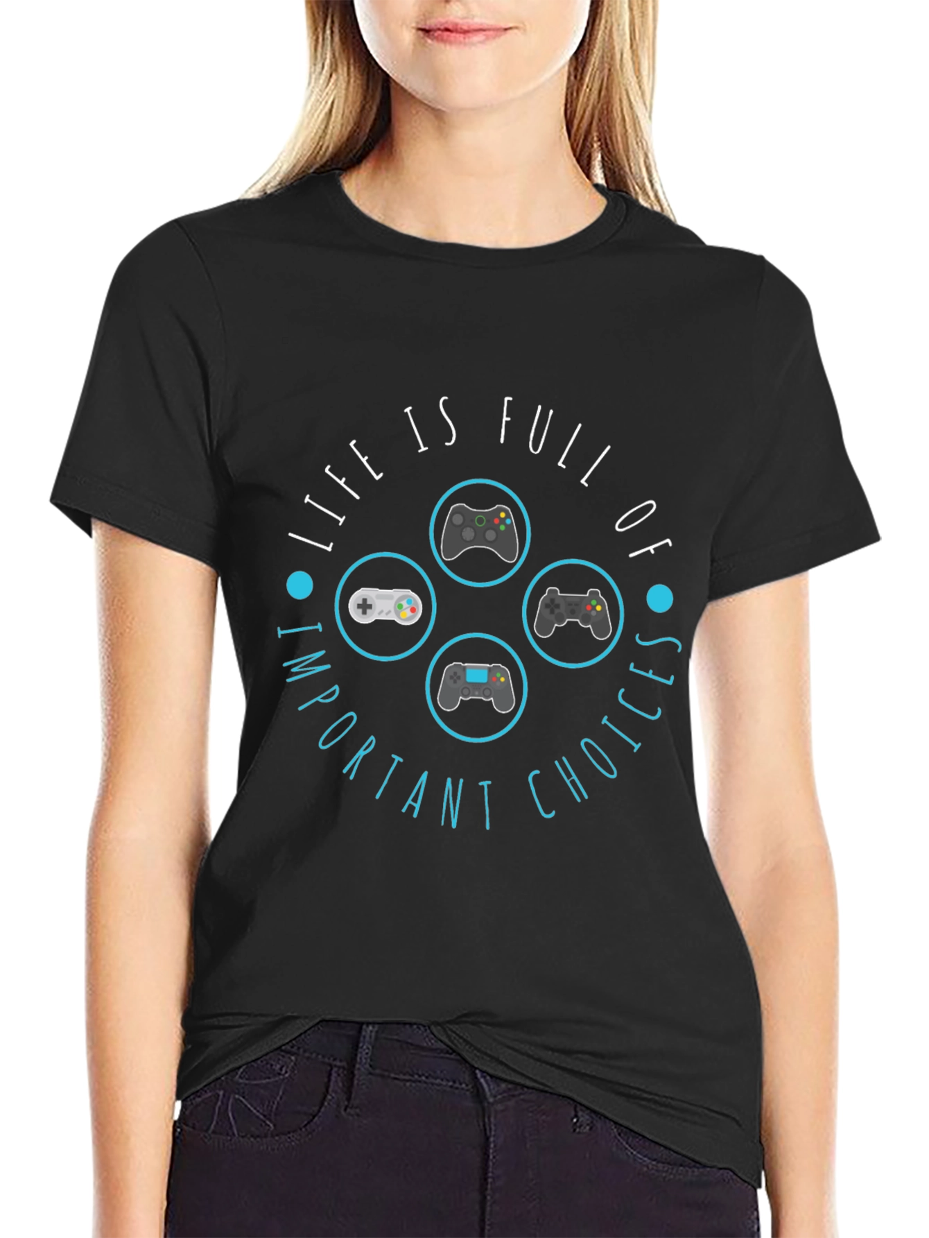 Gamer Life Choices T-Shirt - Funny Video Game Tee