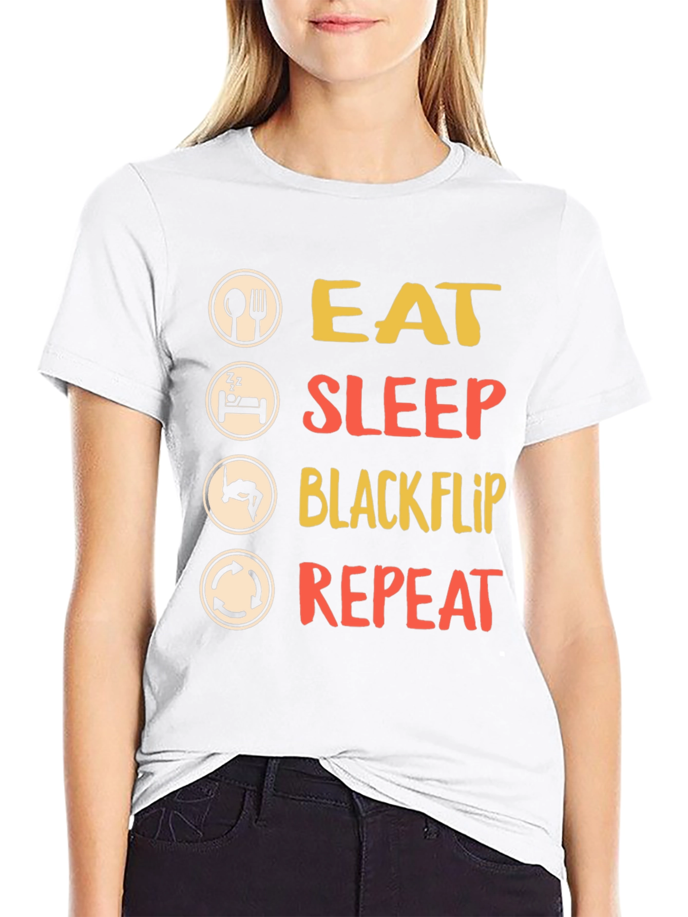 Eat Sleep Blackflip Repeat T-Shirt