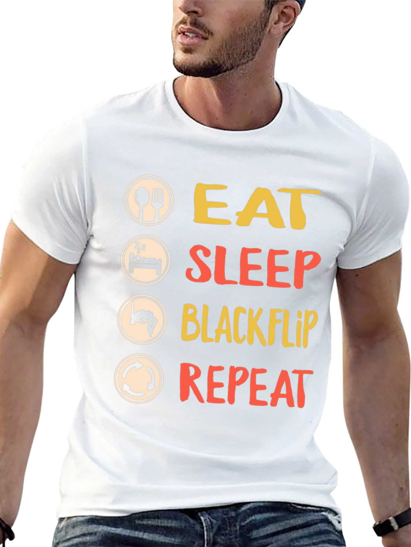 Eat Sleep Blackflip Repeat T-Shirt