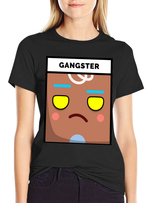 Gangster Gingerbread Man Graphic Tee