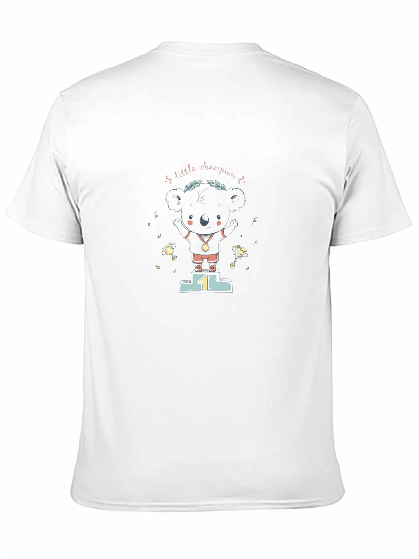 Koala Little Champion Black T-Shirt