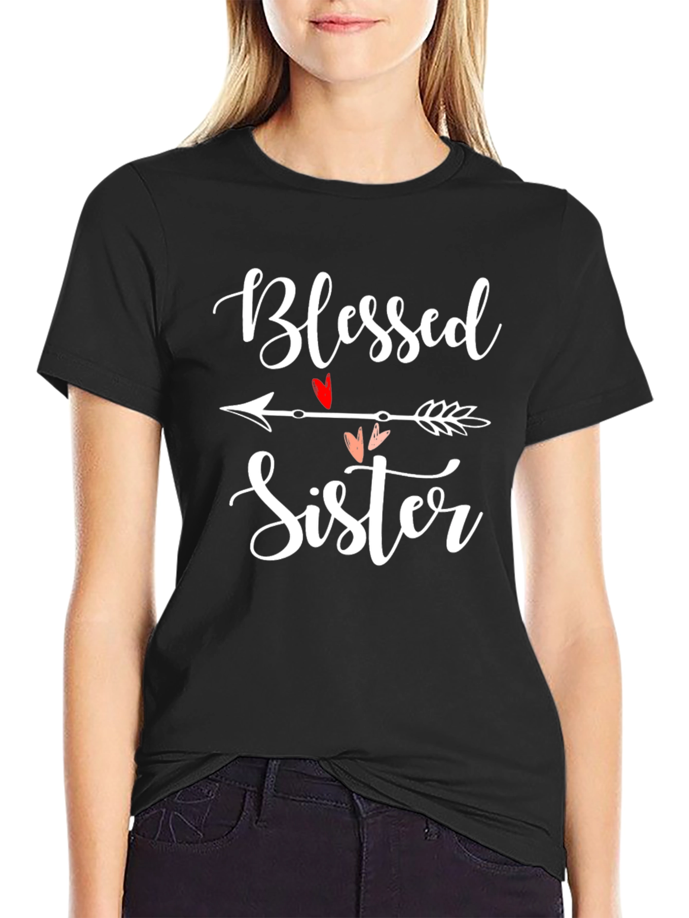 Blessed Sister Arrow Graphic T-Shirt