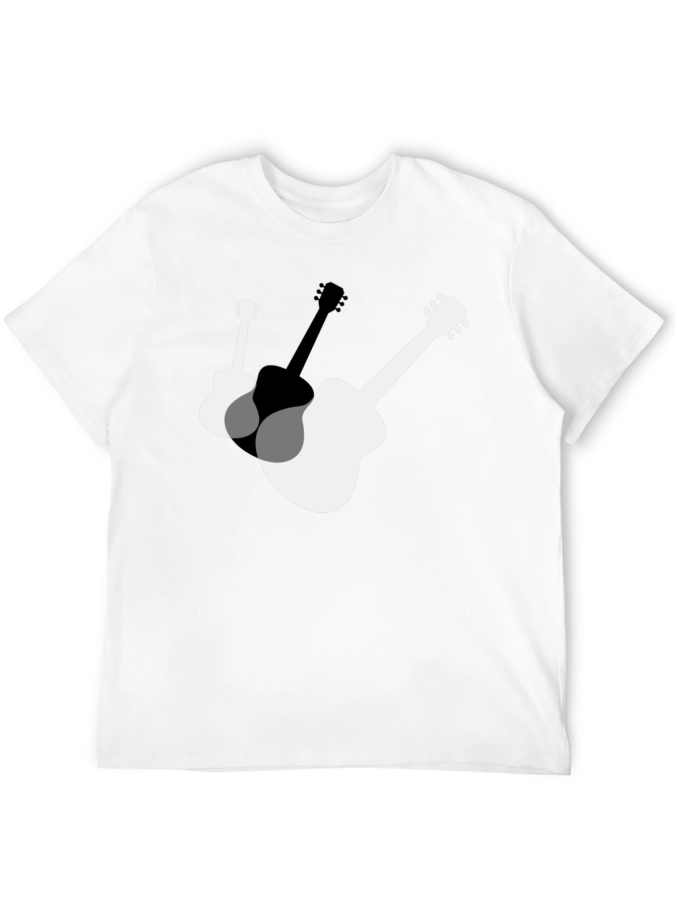 Guitar Graphic Tee - Music Lovers T-Shirt