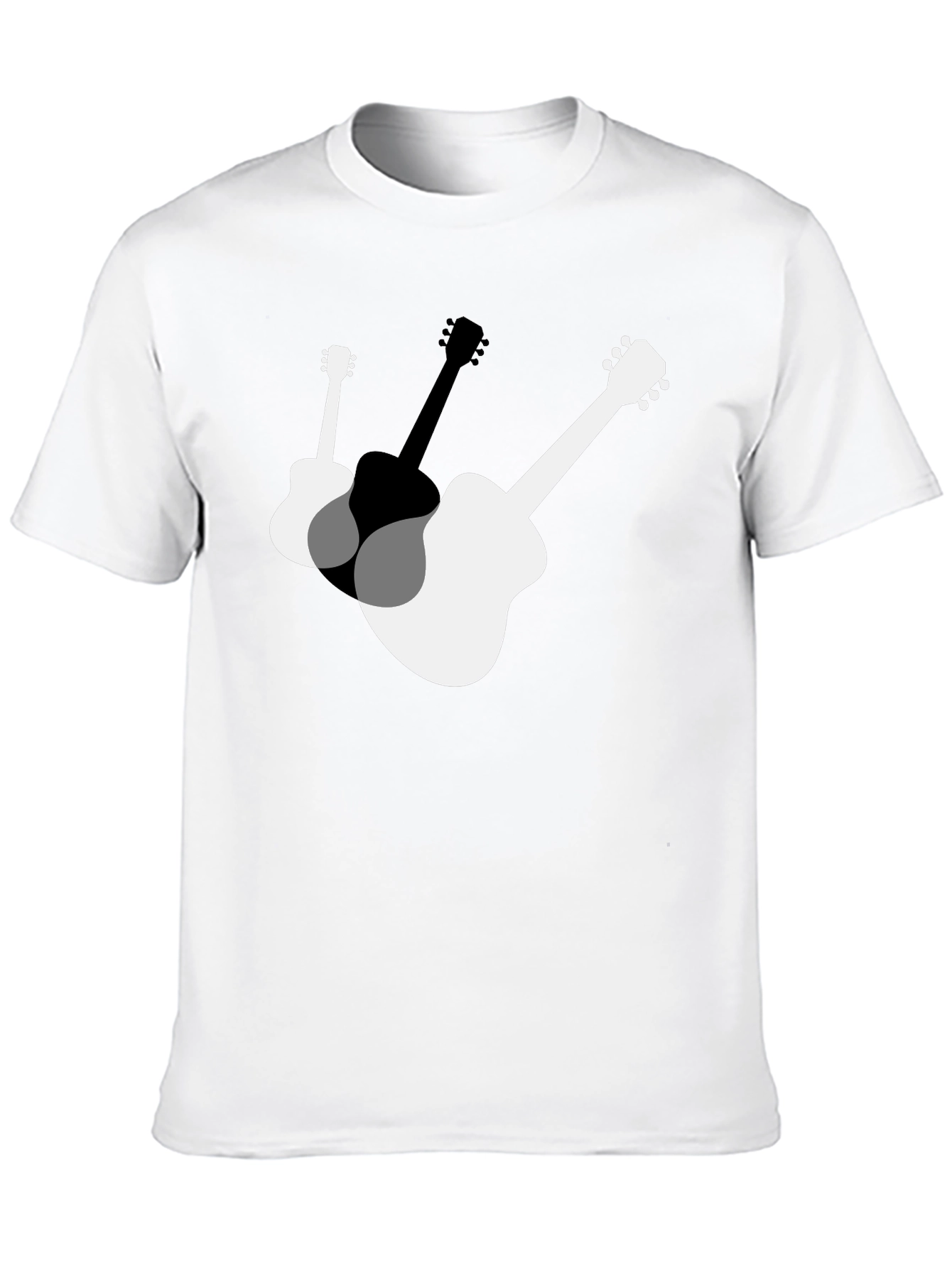 Guitar Graphic Tee - Music Lovers T-Shirt