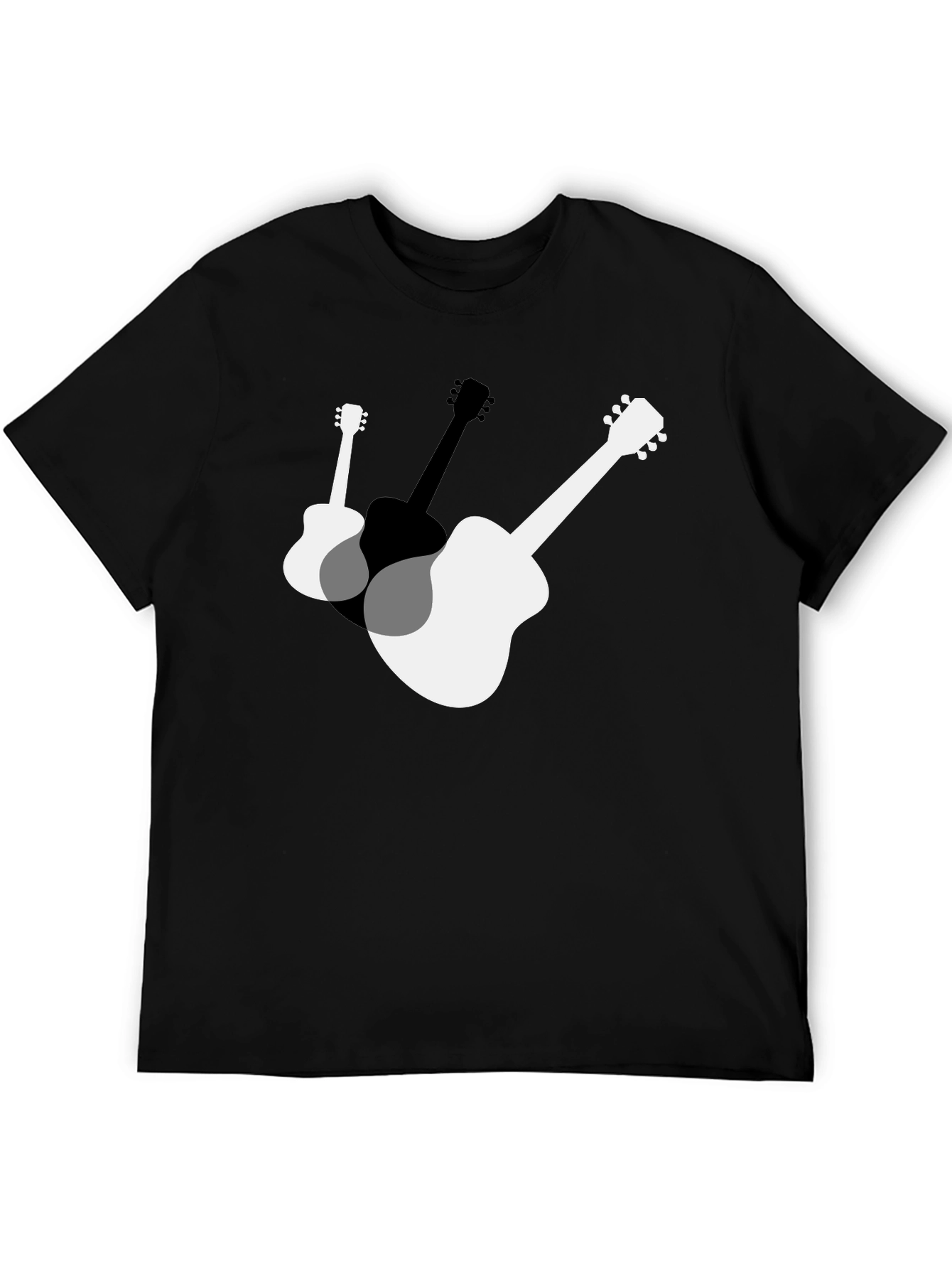 Guitar Graphic Tee - Music Lovers T-Shirt