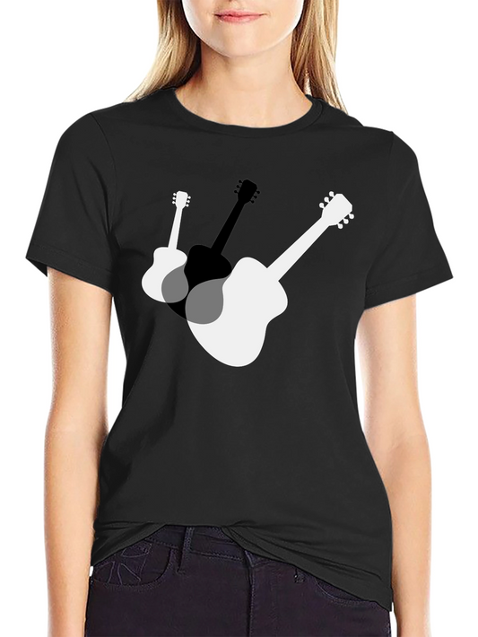 Guitar Graphic Tee - Music Lovers T-Shirt