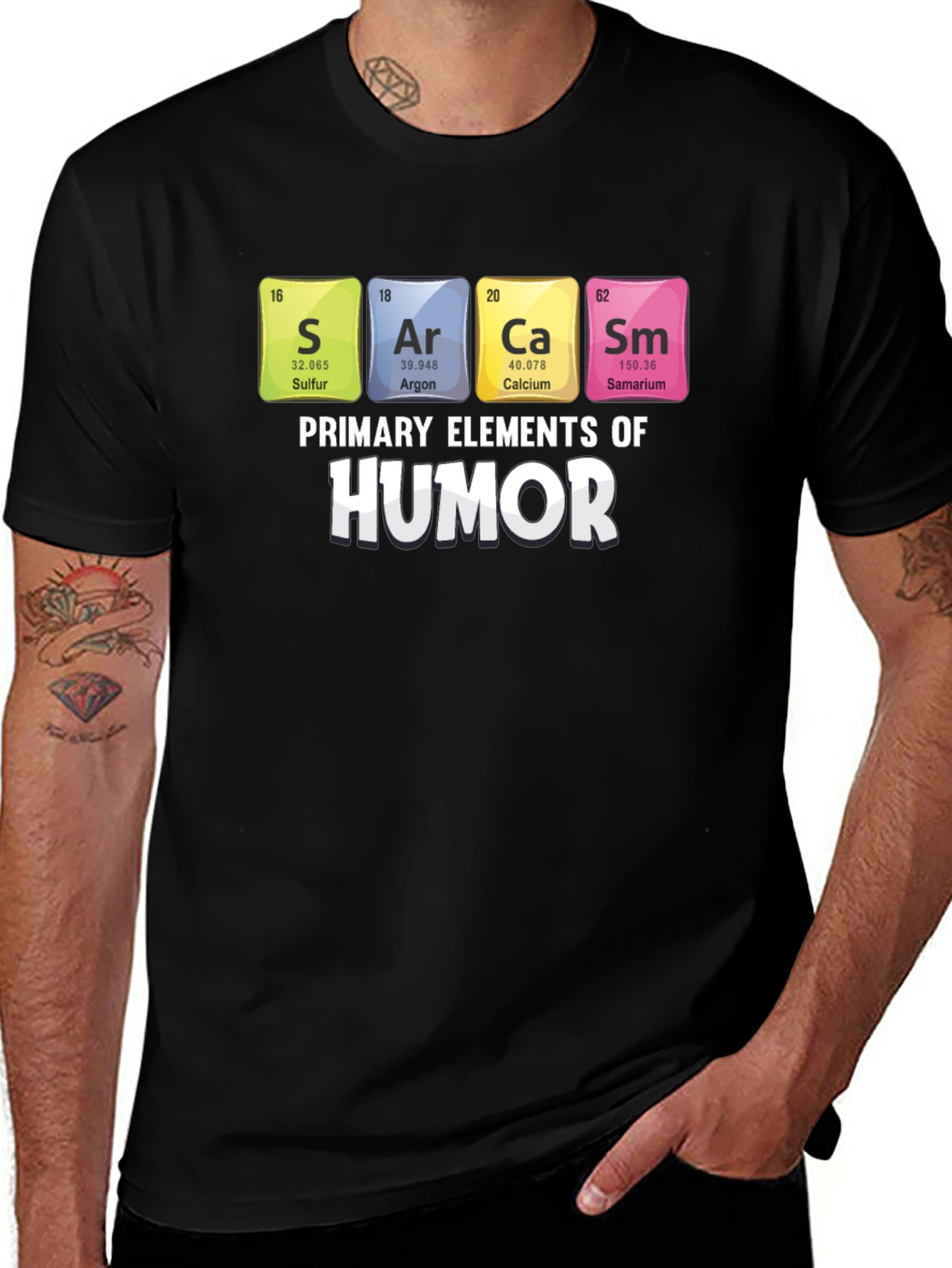 Primary Elements of Humor Graphic T-Shirt