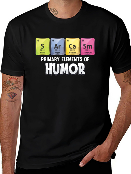 Primary Elements of Humor Graphic T-Shirt