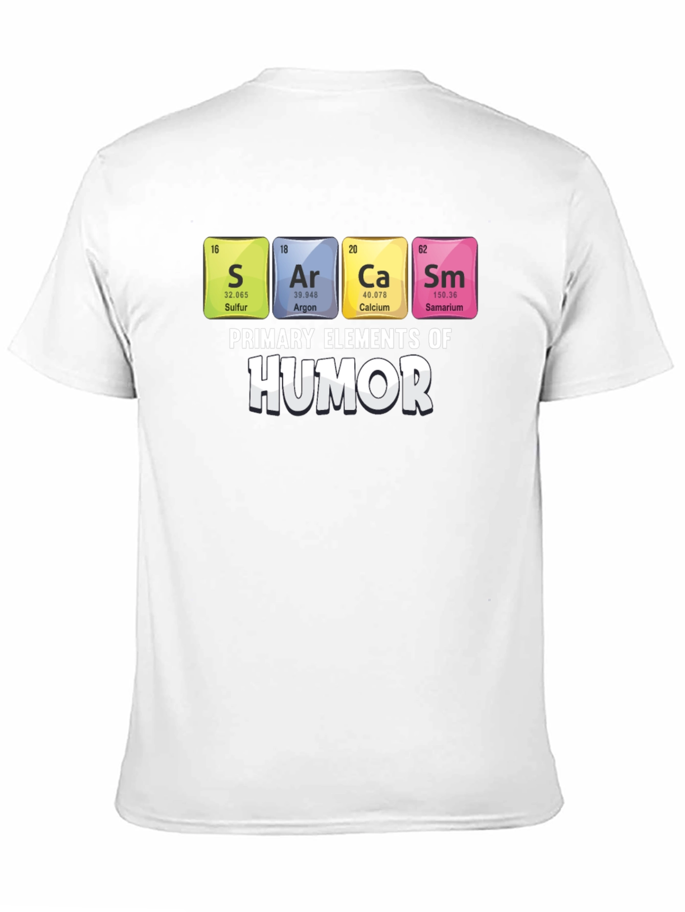 Primary Elements of Humor Graphic T-Shirt