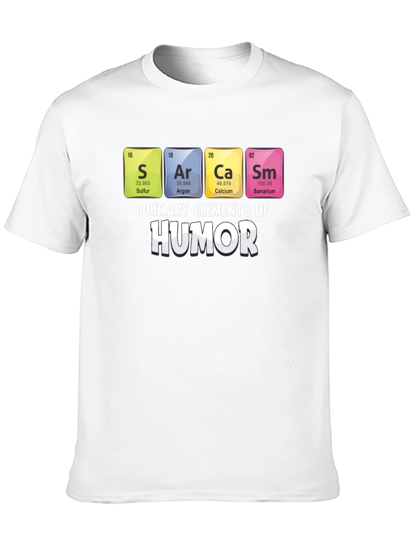 Primary Elements of Humor Graphic T-Shirt