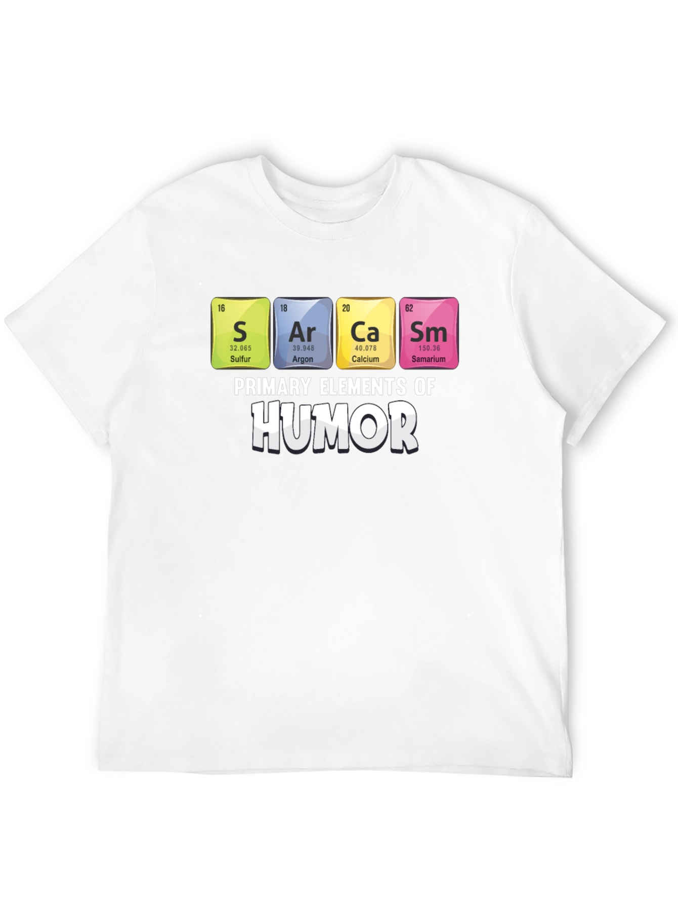 Primary Elements of Humor Graphic T-Shirt
