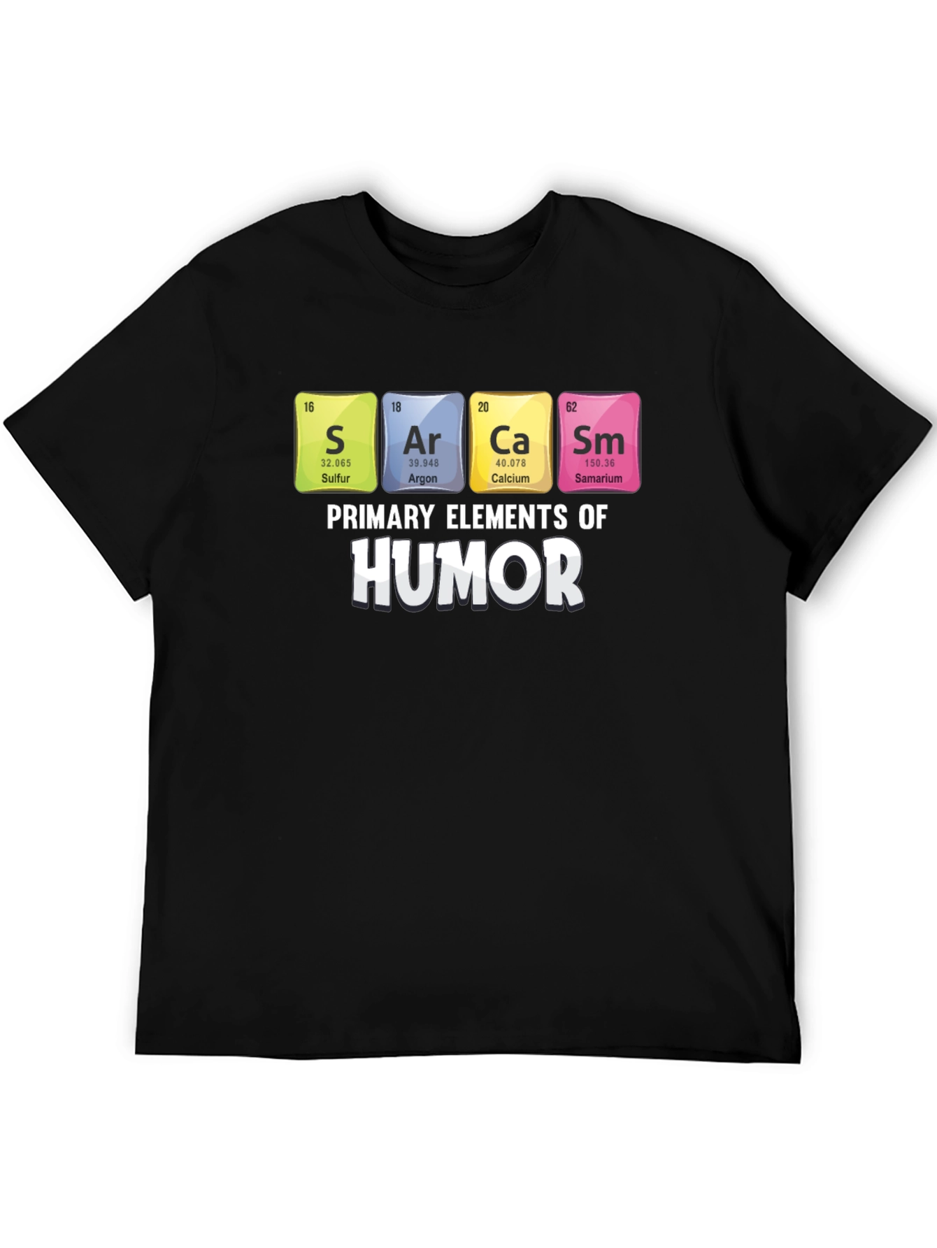 Primary Elements of Humor Graphic T-Shirt
