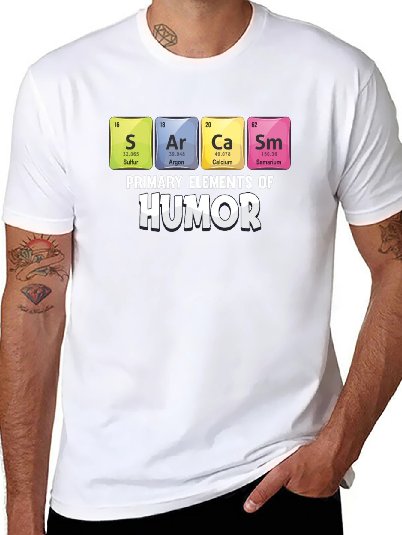 Primary Elements of Humor Graphic T-Shirt