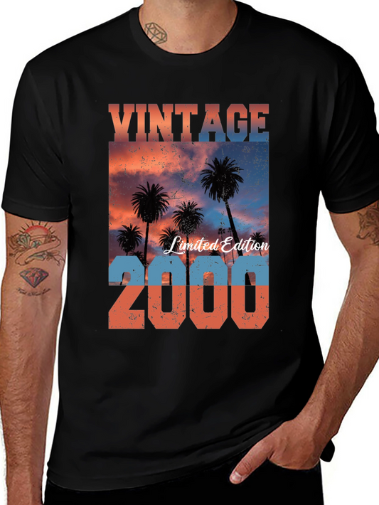 Vintage 2000 Palm Tree Graphic Tee