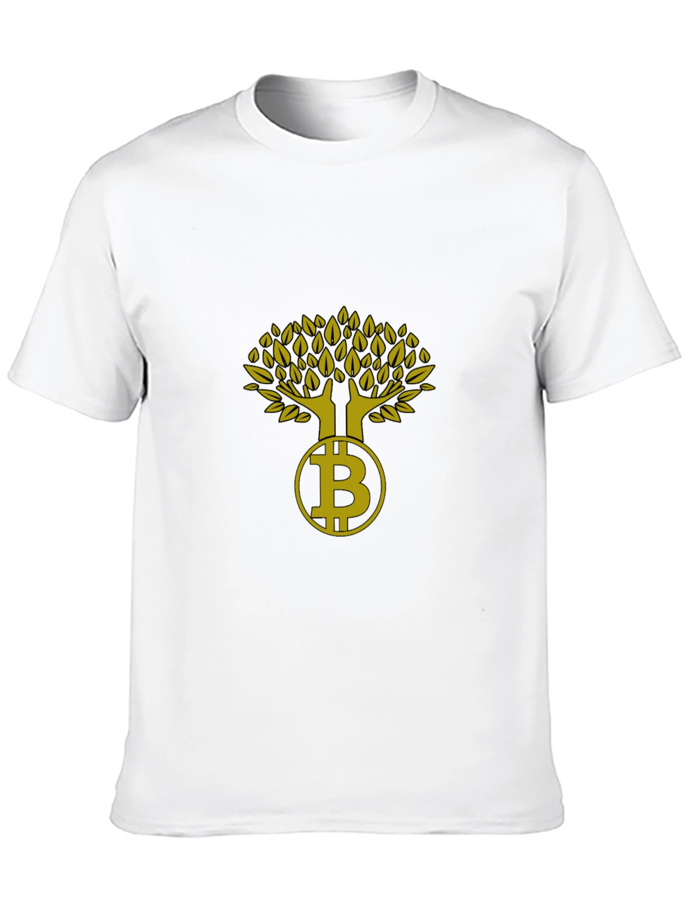 Bitcoin Tree Graphic Tee - Crypto Investor Fashion