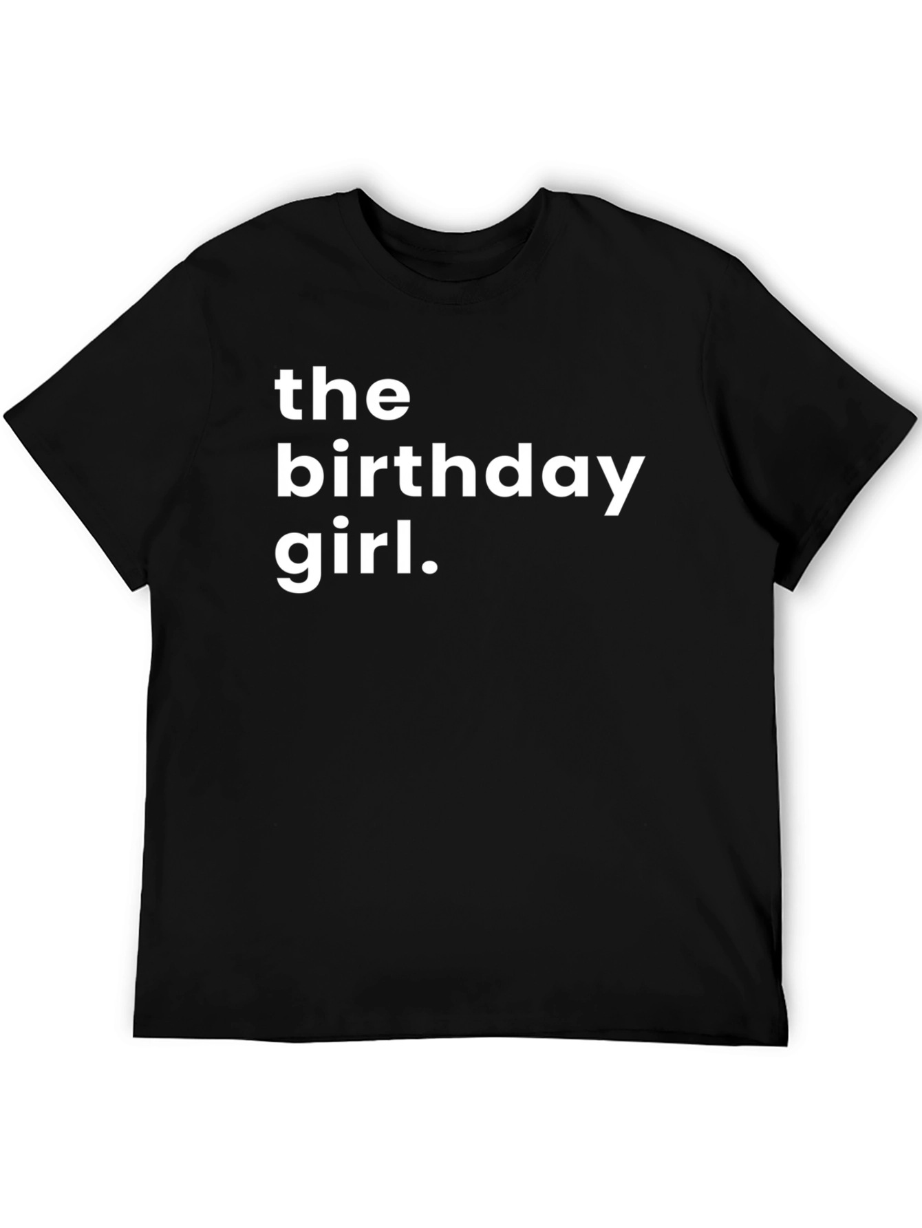The Birthday Girl Black T-Shirt