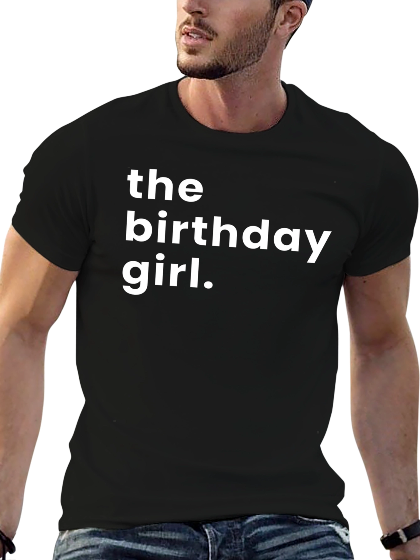 The Birthday Girl Black T-Shirt