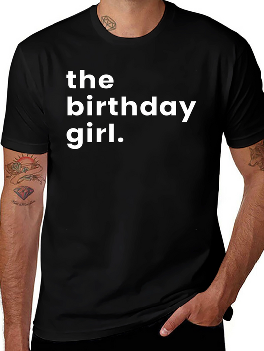 The Birthday Girl Black T-Shirt