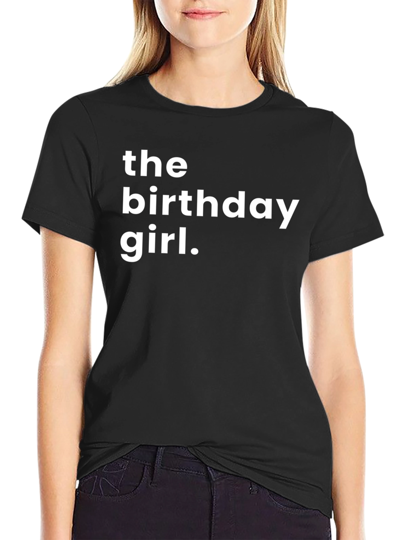 The Birthday Girl Black T-Shirt
