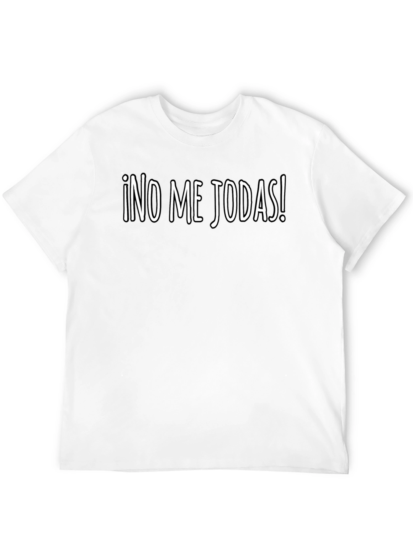 ¡No Me Jodas! Black T-Shirt