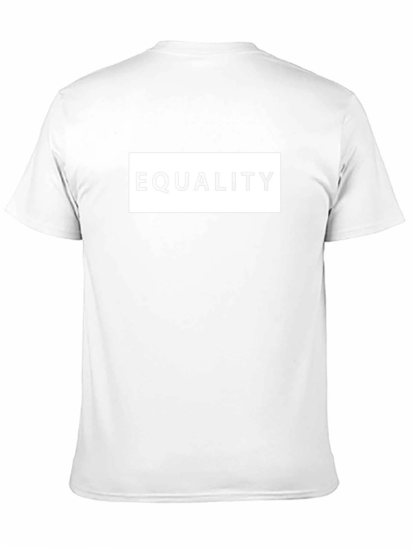 Equality Graphic Print Black T-Shirt