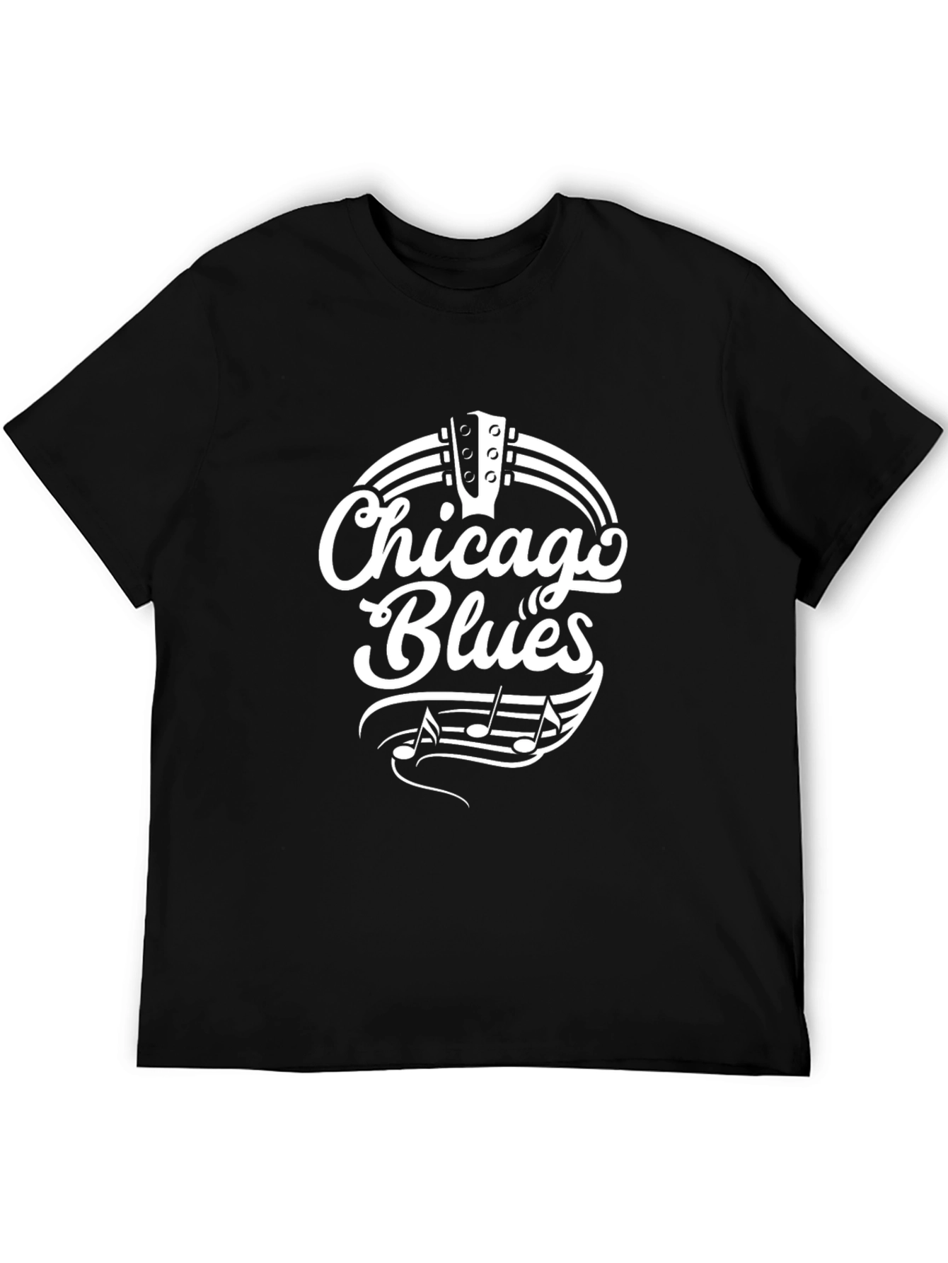 Chicago Blues Graphic T-Shirt - Classic Music Tee