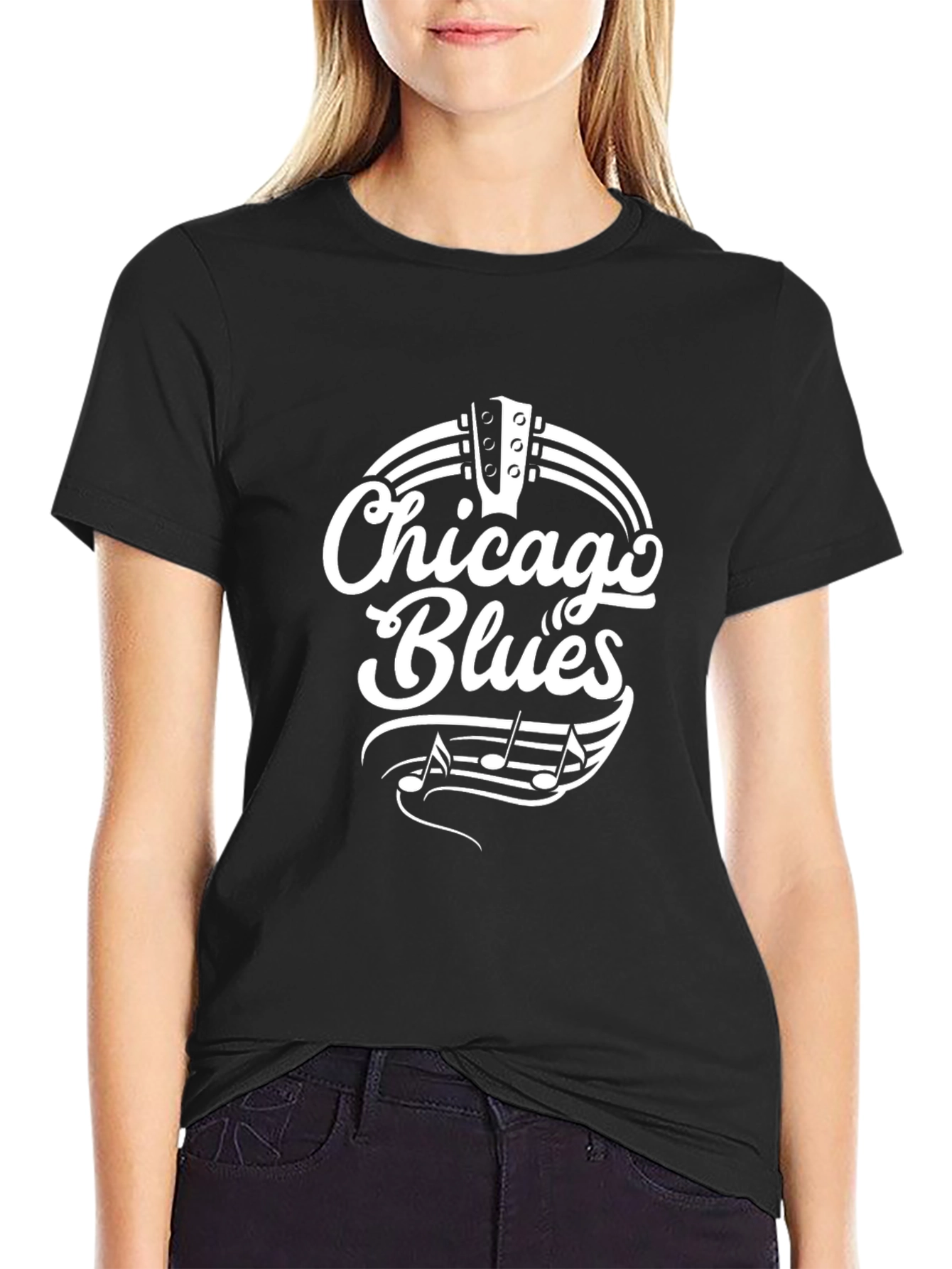 Chicago Blues Graphic T-Shirt - Classic Music Tee