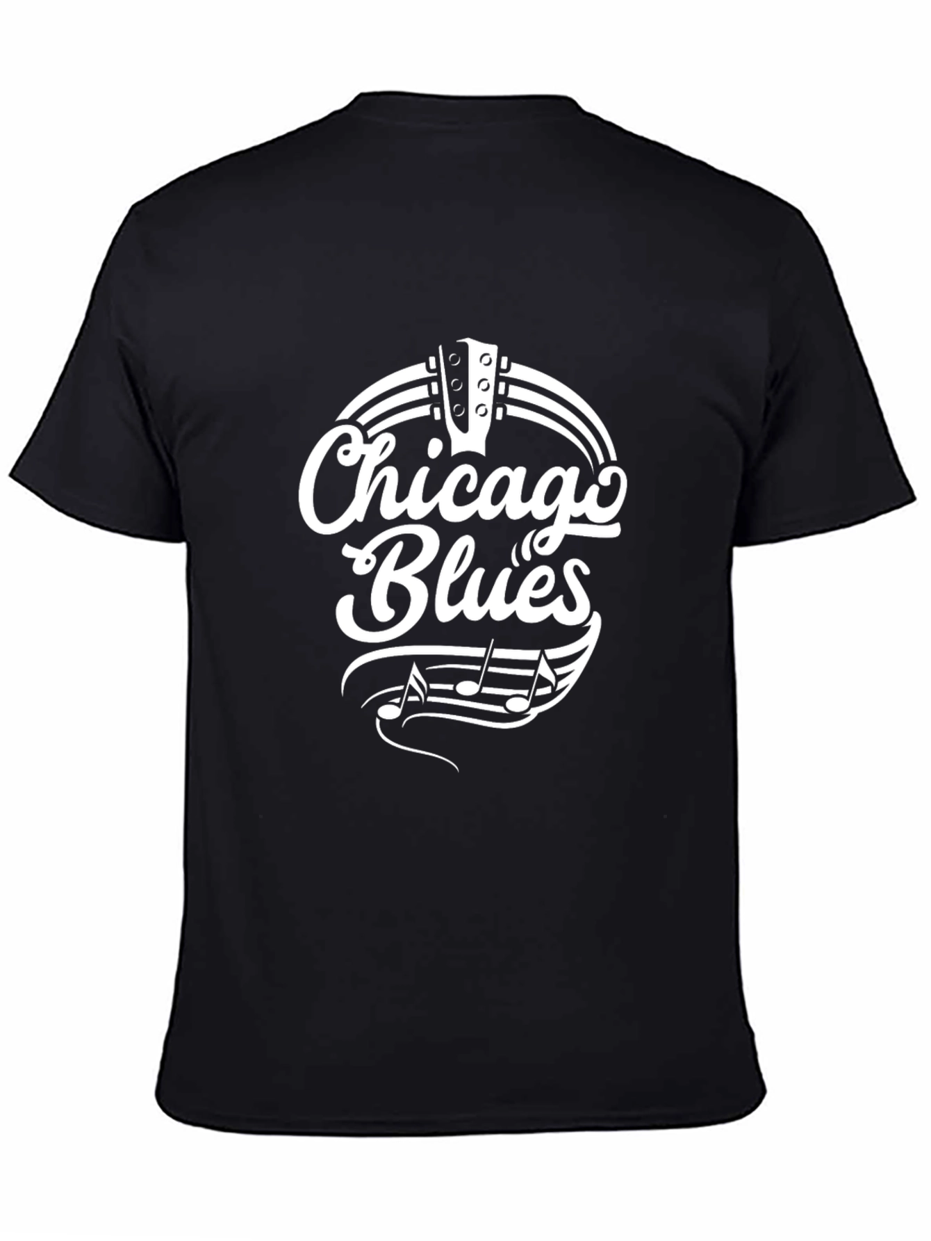 Chicago Blues Graphic T-Shirt - Classic Music Tee