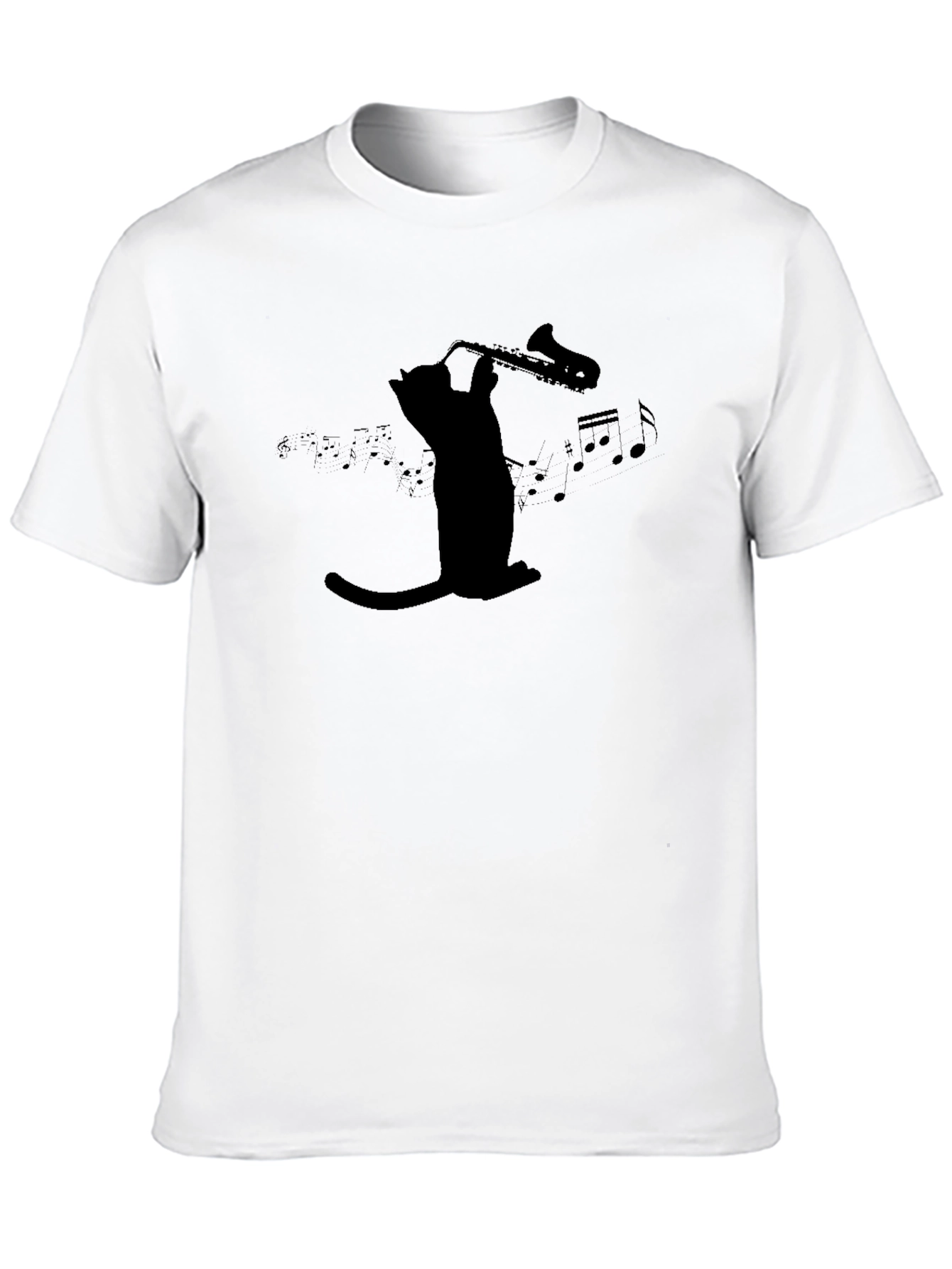 Cool Cat Saxophone Player T-Shirt