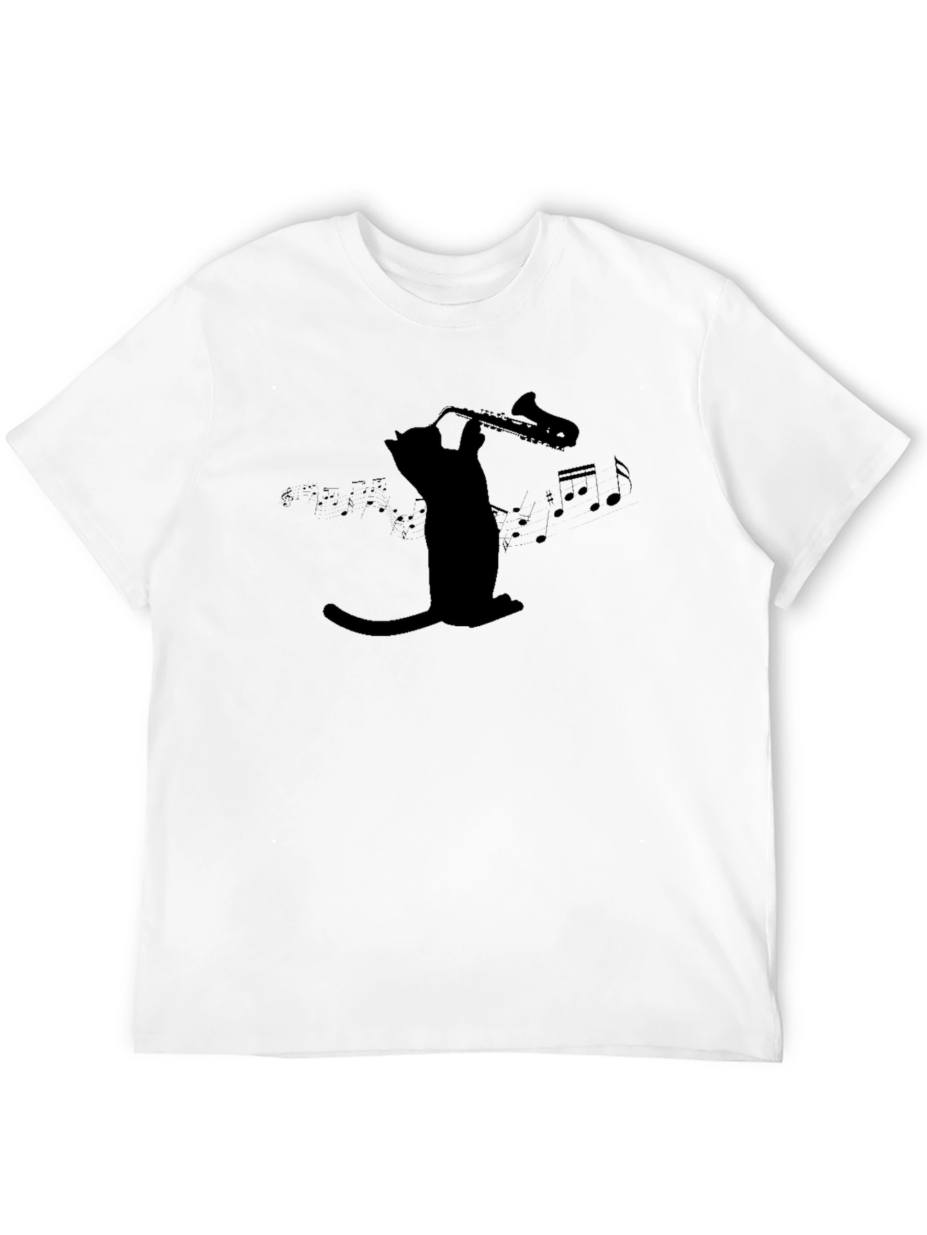 Cool Cat Saxophone Player T-Shirt