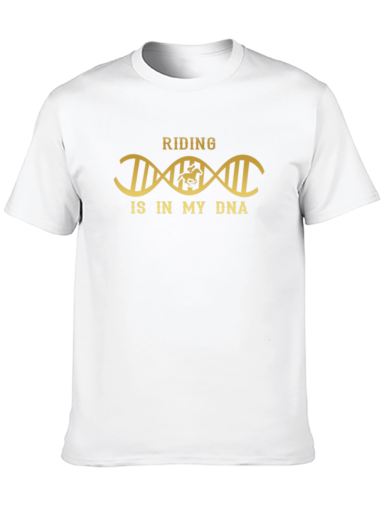 Riding DNA Graphic T-Shirt - Equestrian Passion