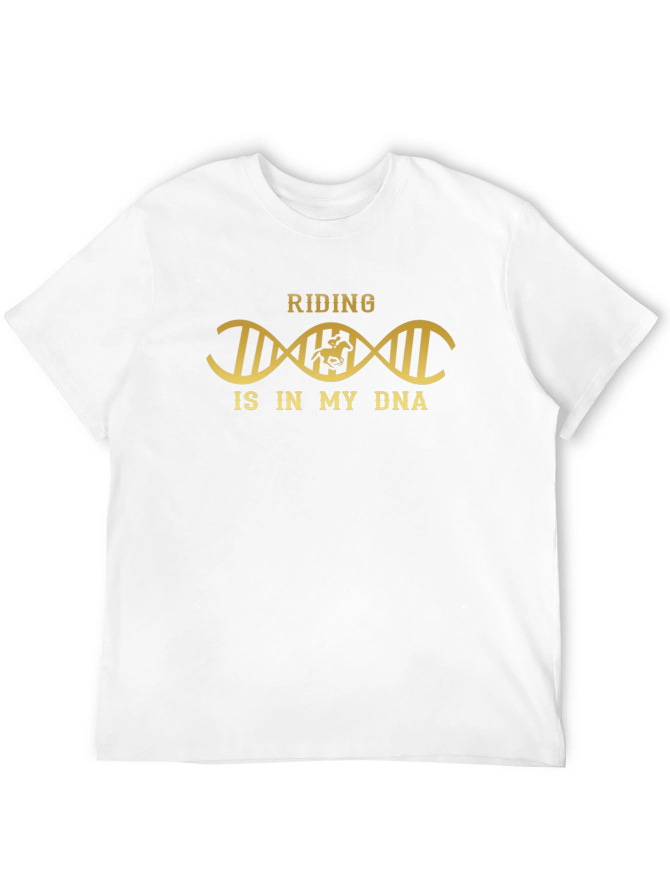 Riding DNA Graphic T-Shirt - Equestrian Passion