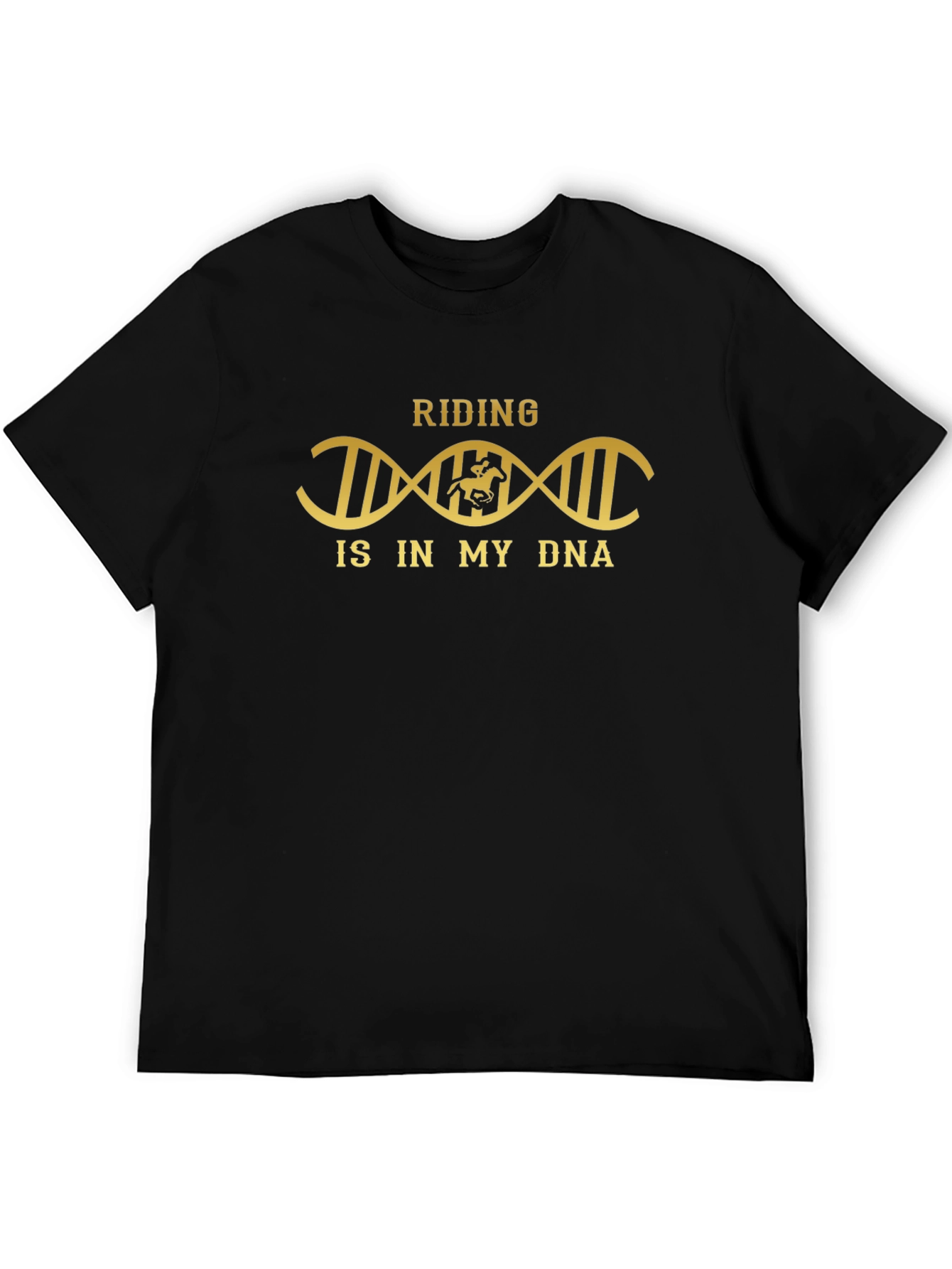 Riding DNA Graphic T-Shirt - Equestrian Passion