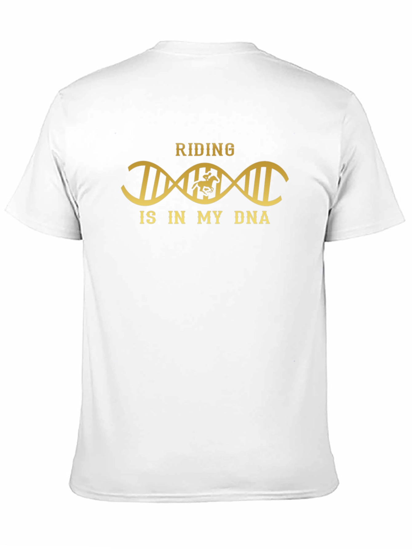 Riding DNA Graphic T-Shirt - Equestrian Passion