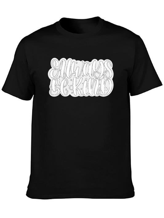 Always Be Kind Graphic Tee - Black