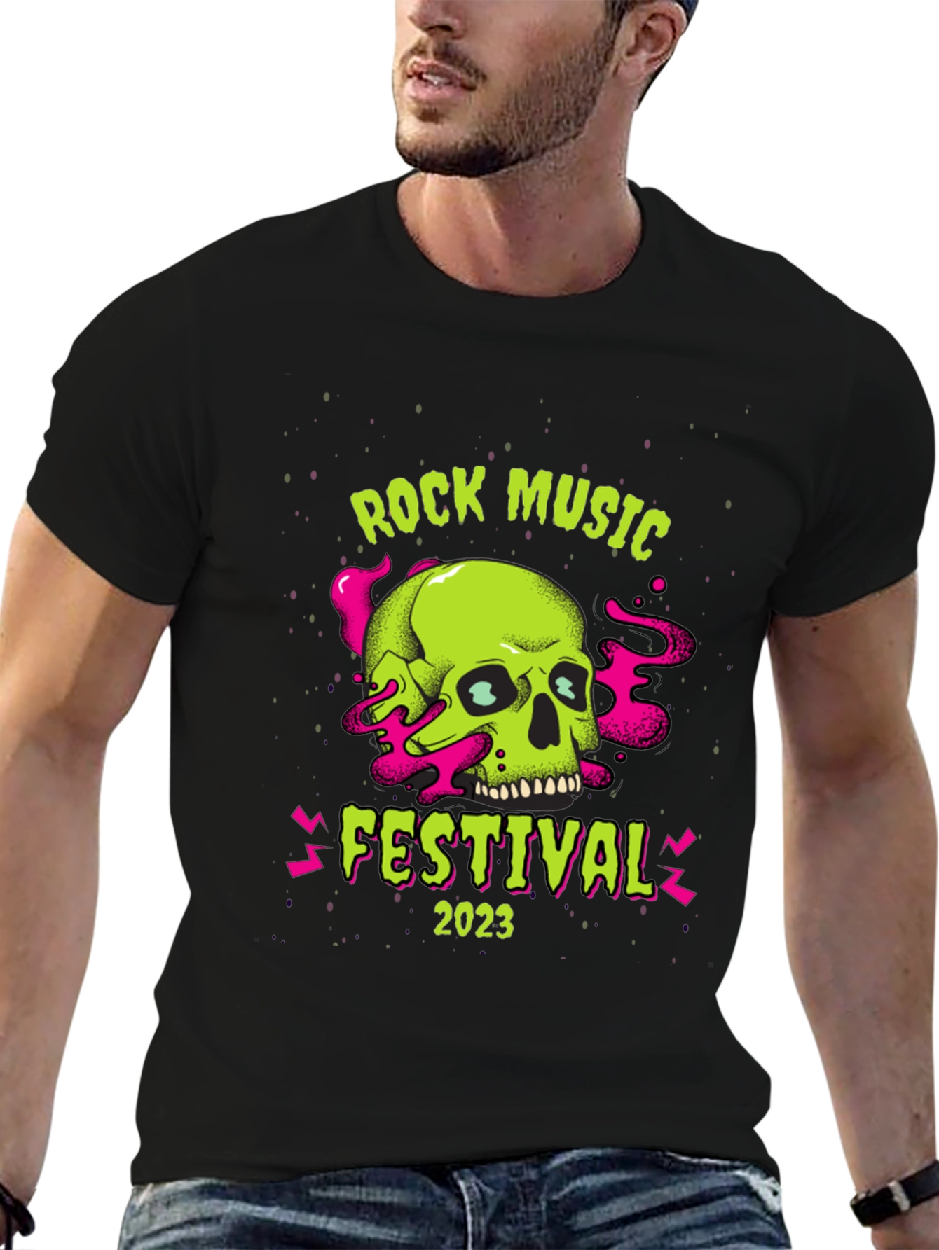 Rock Music Festival 2023 Graphic Tee