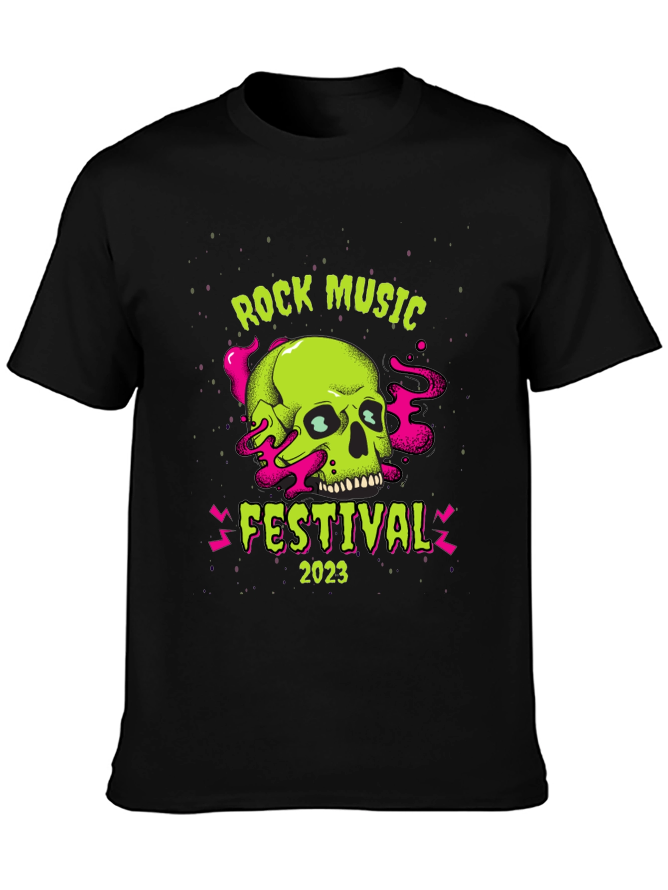 Rock Music Festival 2023 Graphic Tee