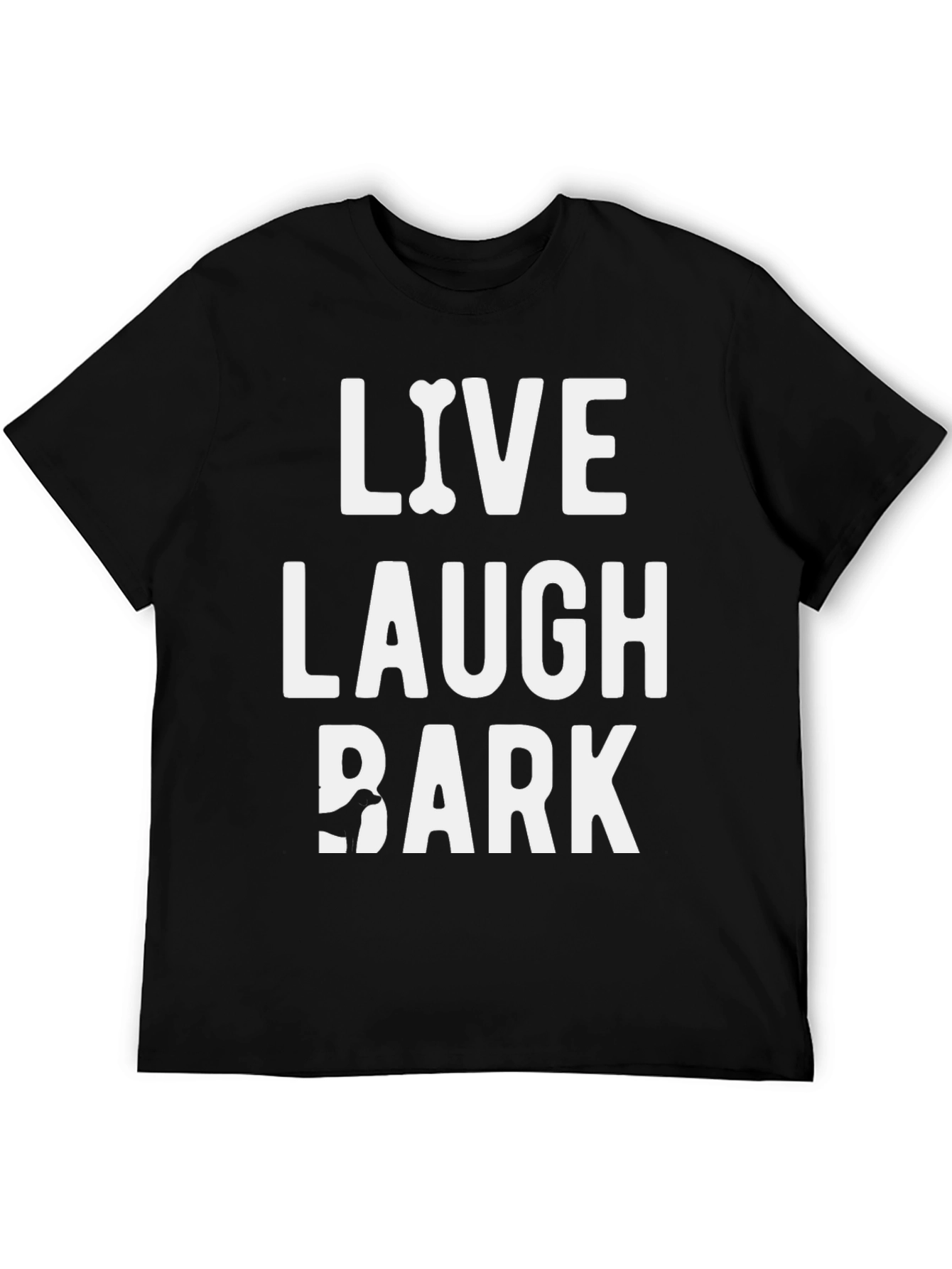 Live Laugh Bark Dog Lover T-Shirt