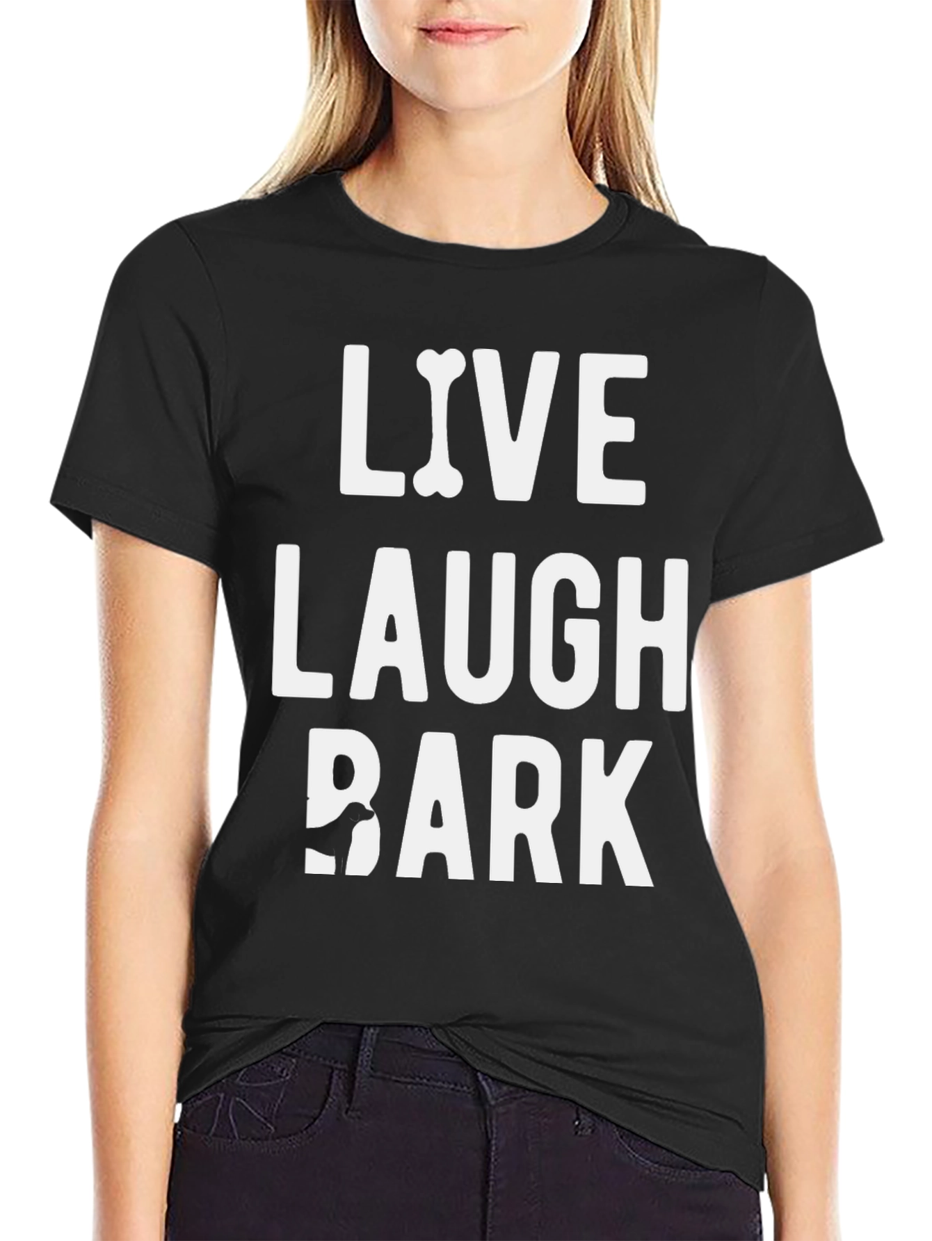 Live Laugh Bark Dog Lover T-Shirt