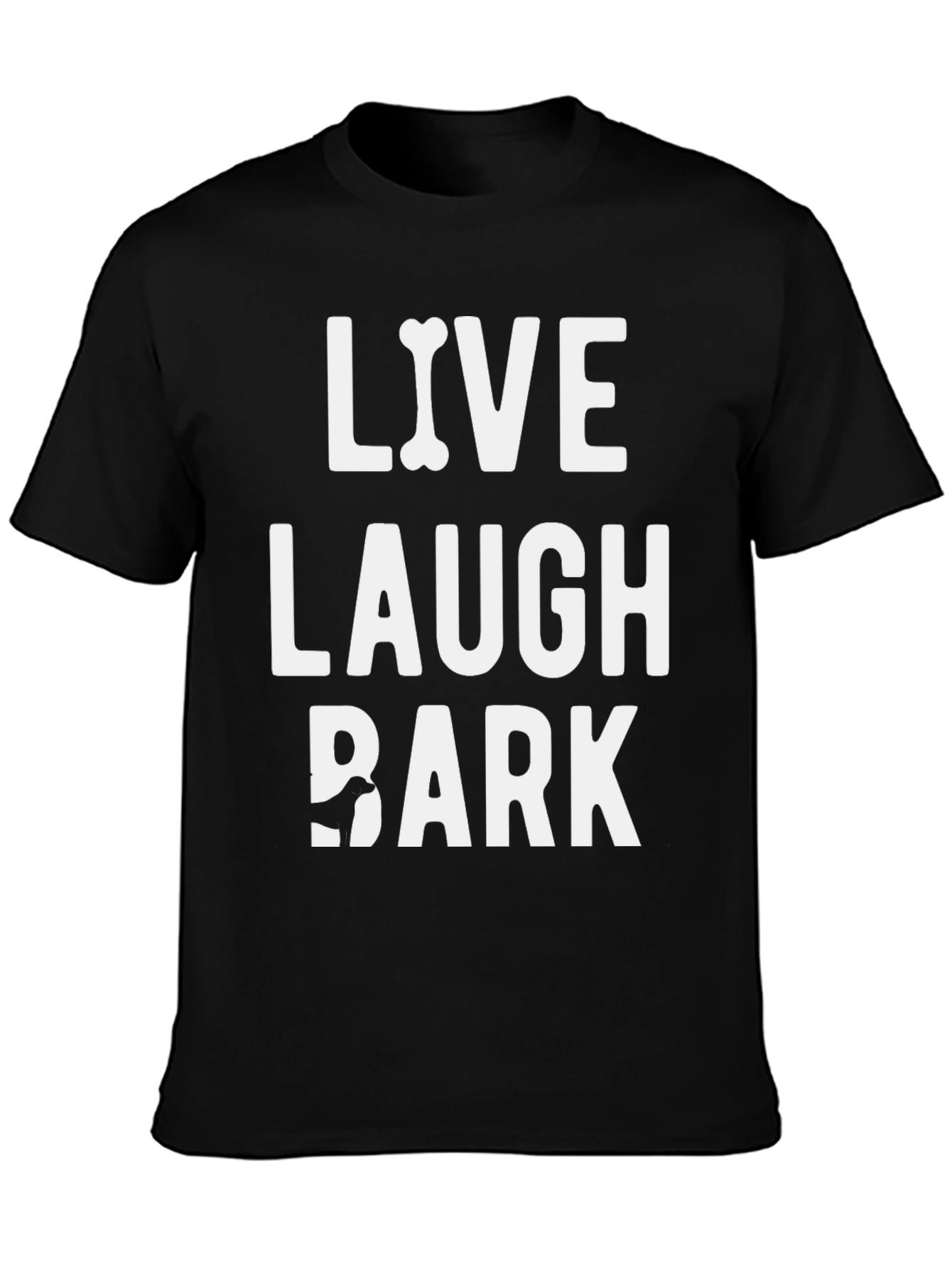 Live Laugh Bark Dog Lover T-Shirt