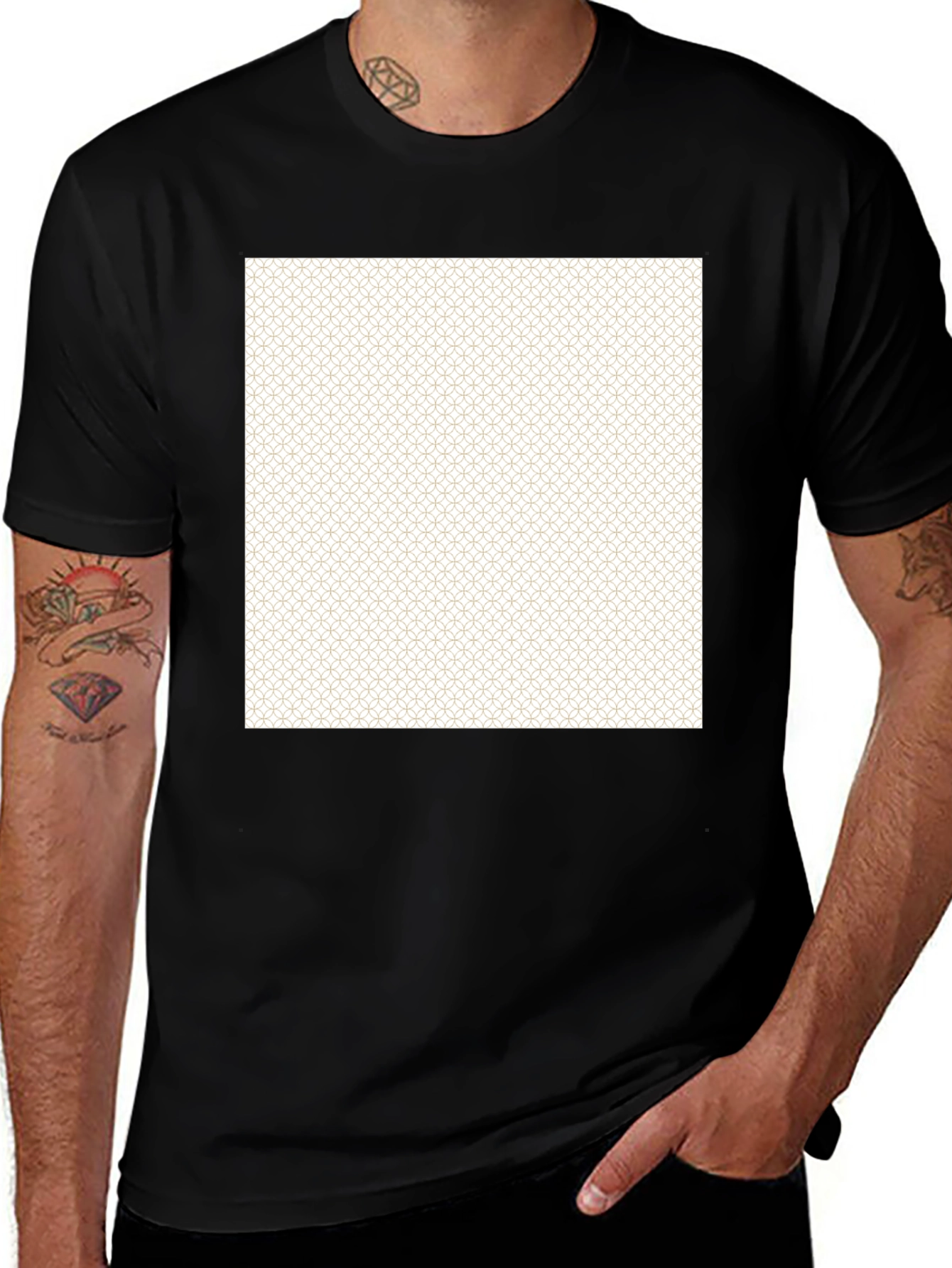 Geometric Pattern T-Shirt