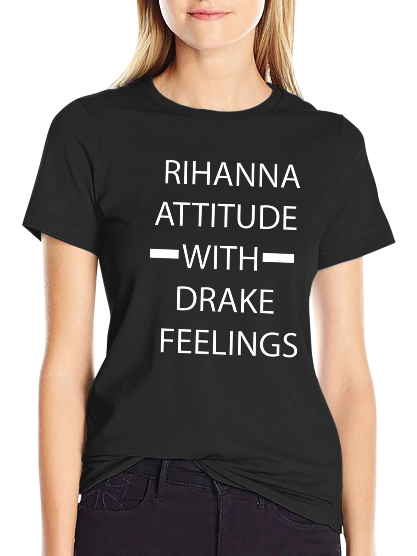 Rihanna Drake Feelings Graphic Tee