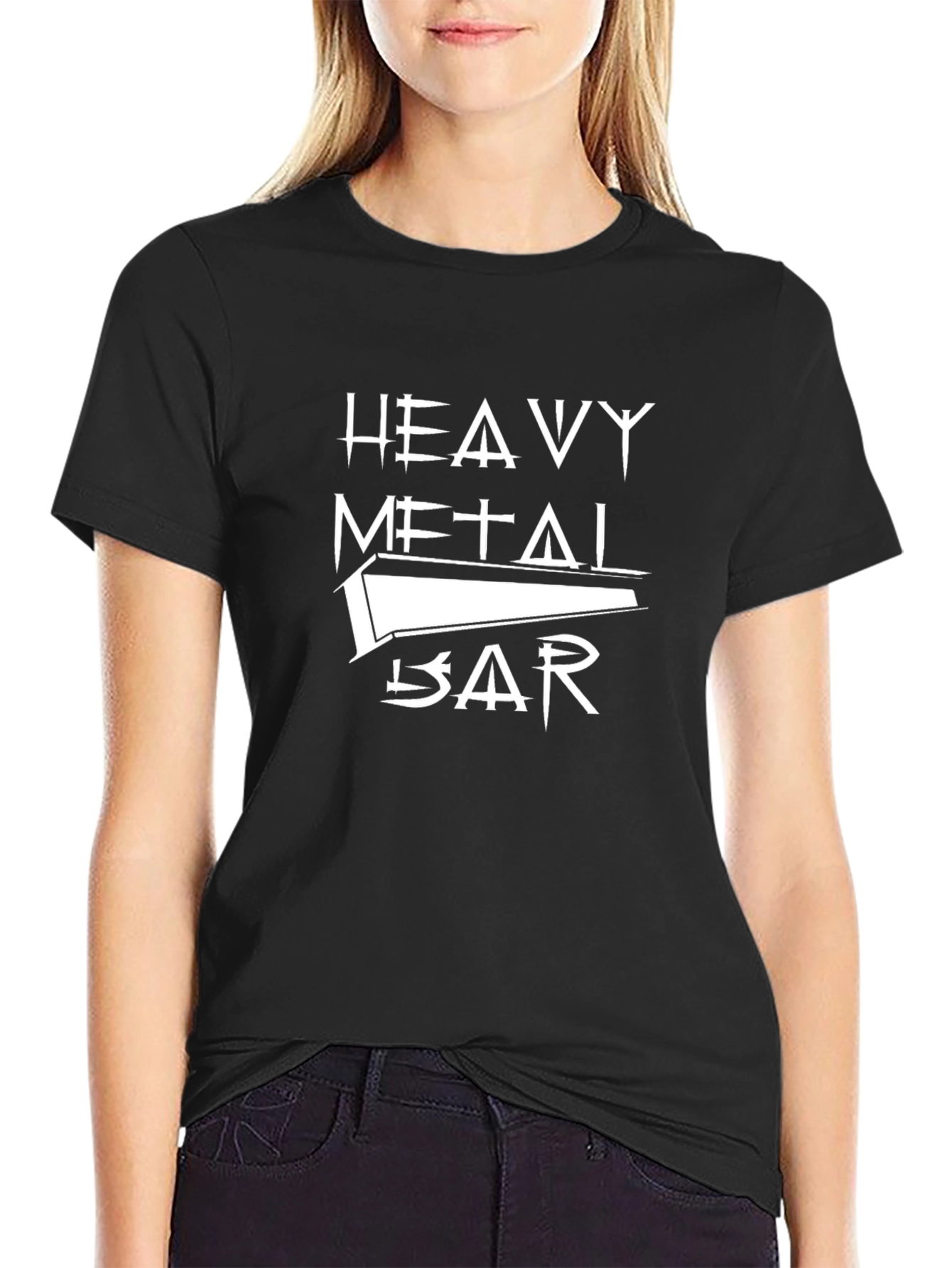 Heavy Metal Bar T-Shirt: Funny Carpenter Tee