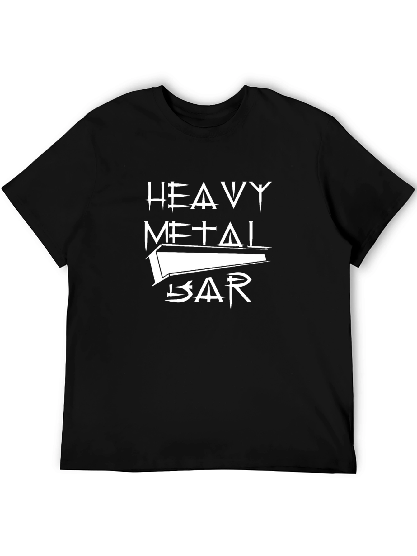 Heavy Metal Bar T-Shirt: Funny Carpenter Tee