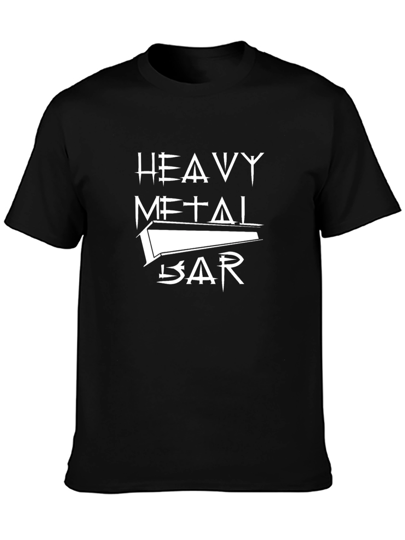 Heavy Metal Bar T-Shirt: Funny Carpenter Tee