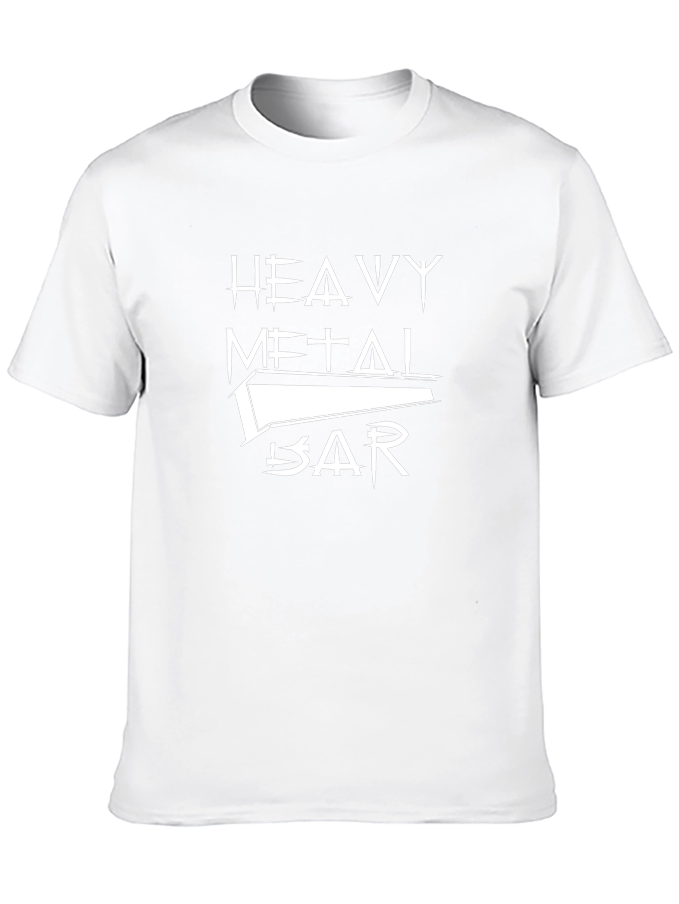 Heavy Metal Bar T-Shirt: Funny Carpenter Tee