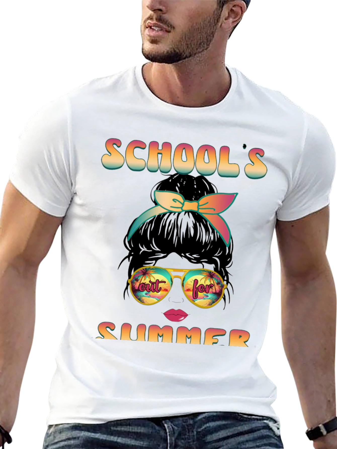 Schools Out for Summer Graphic T-Shirt