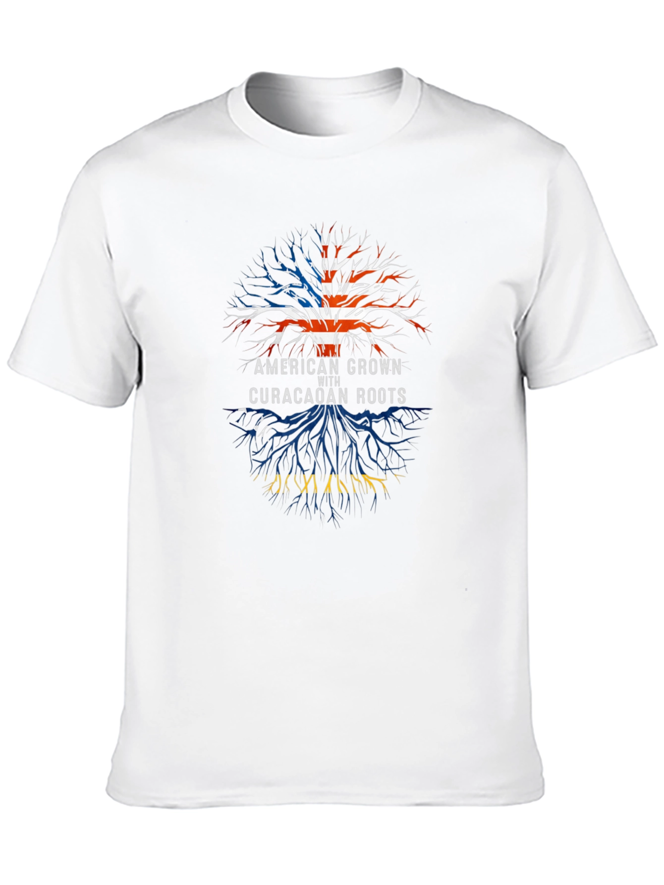 American Grown with Curaçaoan Roots Tee
