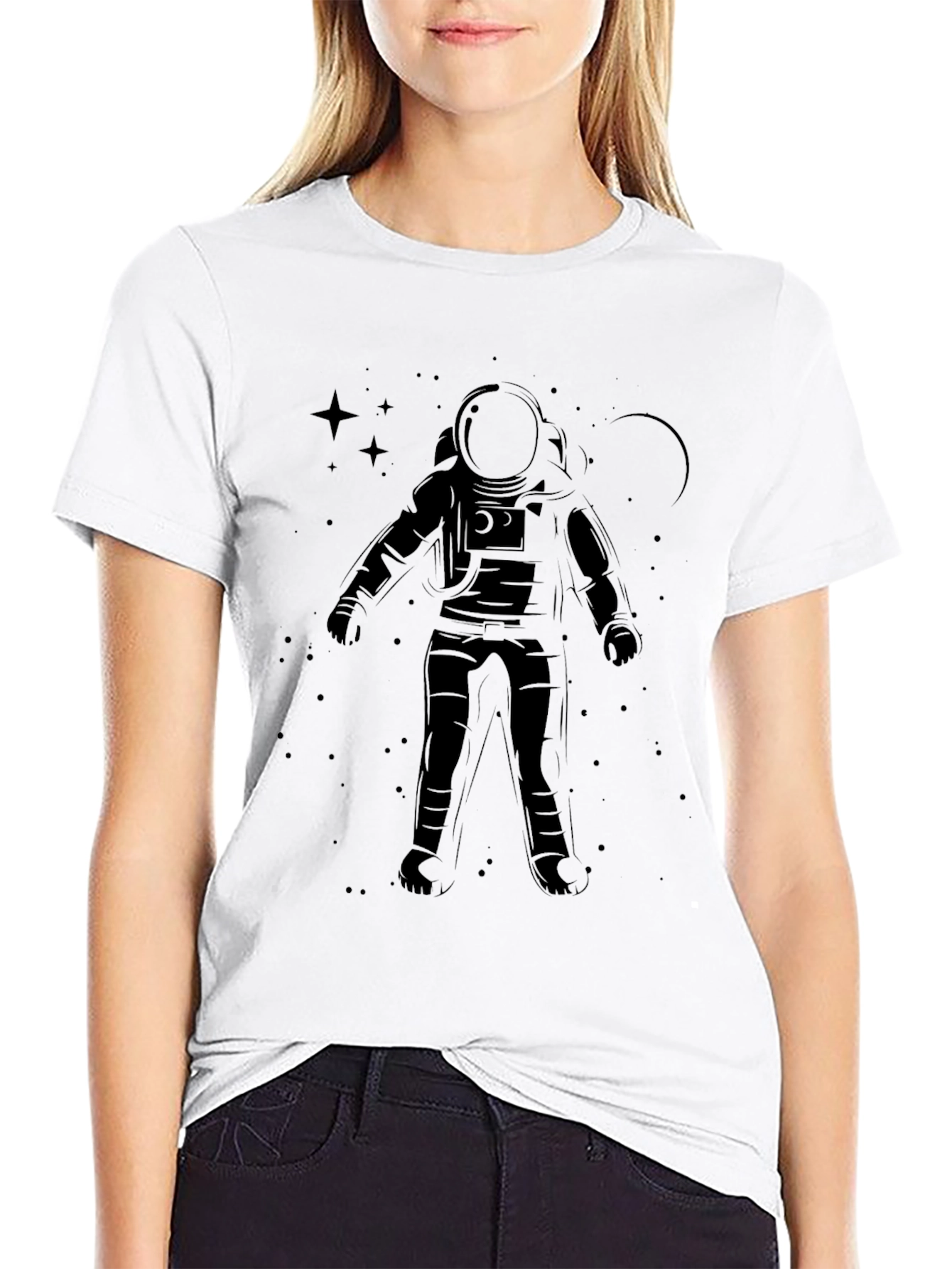 Astronaut Graphic Tee - Space Explorer T-Shirt