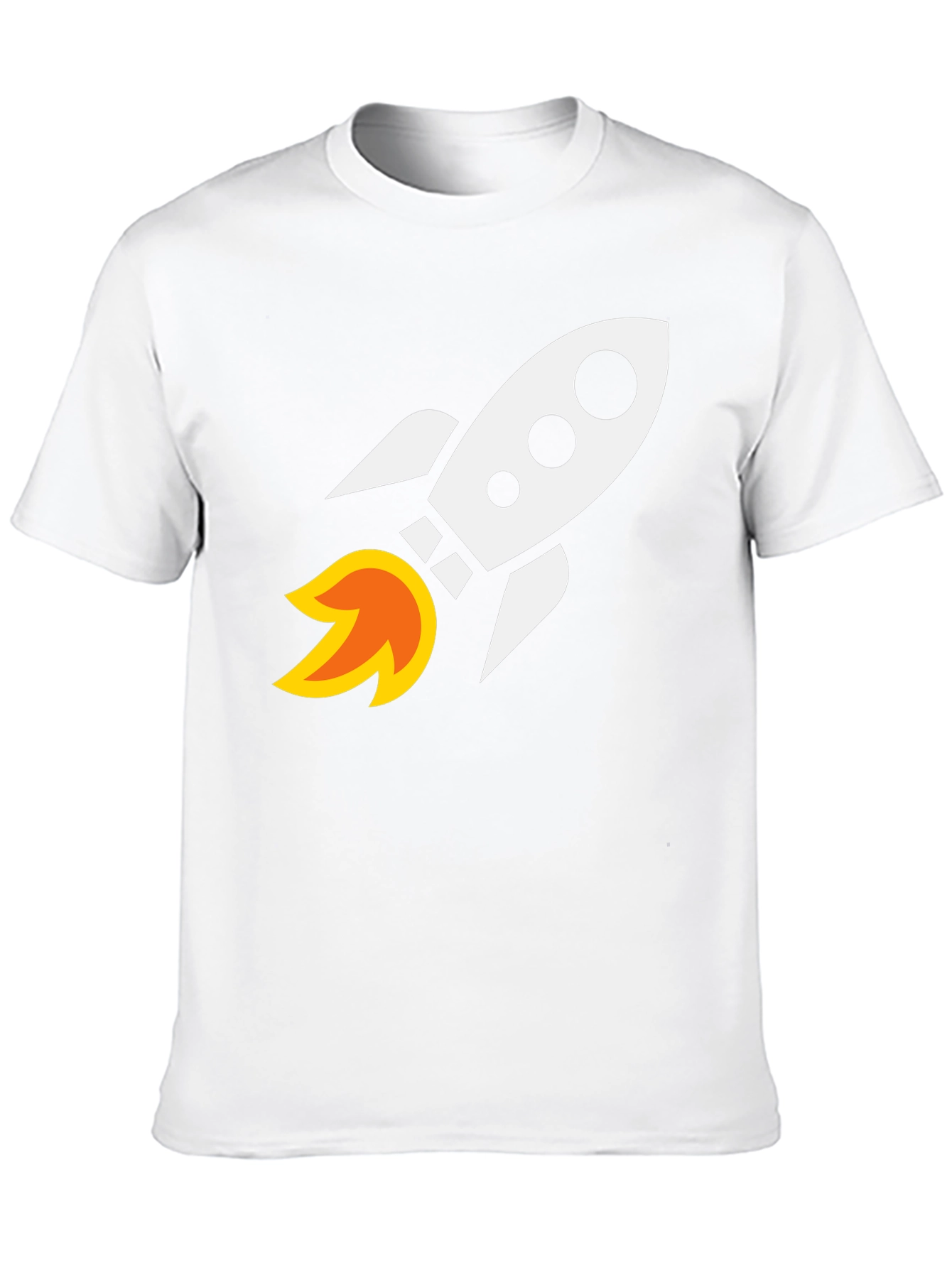 Rocket Graphic Black T-Shirt